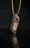 Unique Double Terminated Crystal Heady Pendent