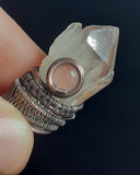 Lithium Quartz Point Pendant