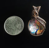 Multicolor Tree of Life Pendant