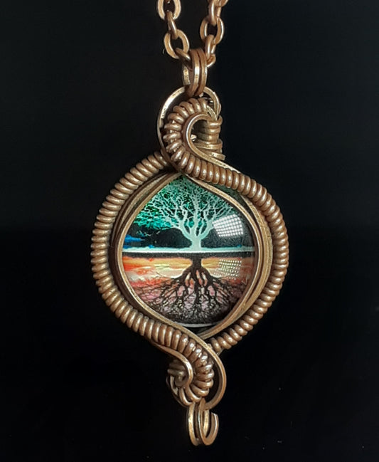 Tree of Life Double Bail Pendant