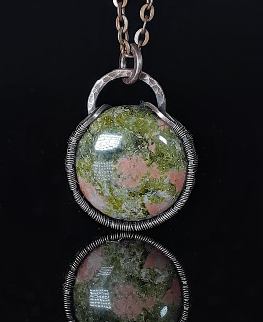 Unakite Pendant