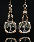 Tree Of Life Dangle Earrings
