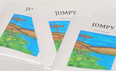 Jumpy-A Book With Frog Toy and Envelope