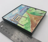 " Ranch Wyoming "   Original Miniature Watercolor Painting