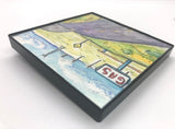 " Gas Stop "   Original Miniature Watercolor Painting