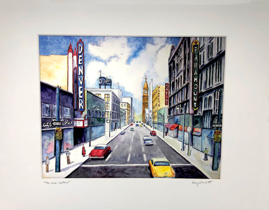 " The Love Letters " Fine Art Matted Print