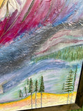 " Rooted Energy " Original Mixed Media