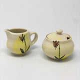 Sugar And Cream Set / Yellow