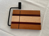 Small Cheese Cutting Board Cherry / Purpleheart / Maple Wood