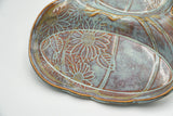 Sectional Pumpkin Ceramic Platter