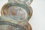 Sectional Pumpkin Ceramic Platter