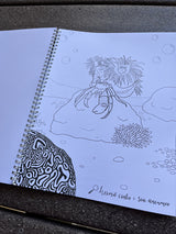 Symbiosis: Mixed Media Coloring Book