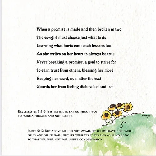 " Courage The Cowgirl Way " Children's Book