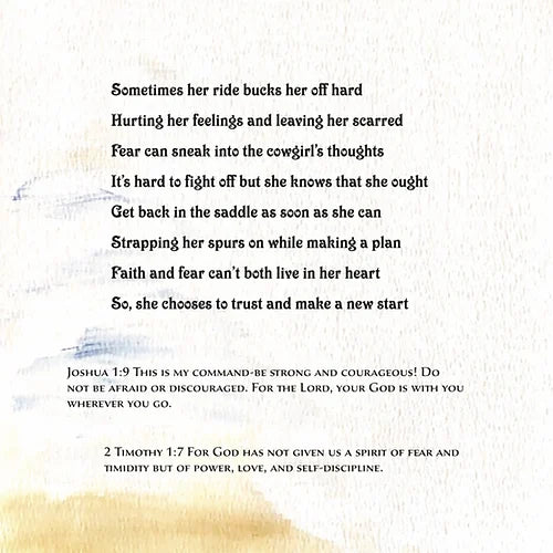 " Courage The Cowgirl Way " Children's Book
