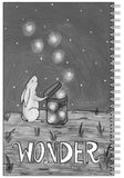 " Wonder " Spiral Bound Notebook