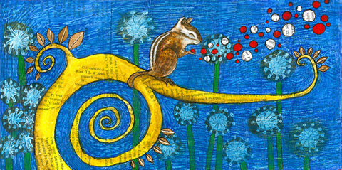 " Seeds Of Hope " Large Whimsical Print