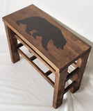 Bear Bench and Shoe  Rack