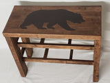 Bear Bench and Shoe  Rack