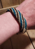 Hitched Horsehair Cuff Bracelet