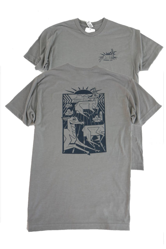 Antelope Short Sleeve Asphalt T-Shirt
