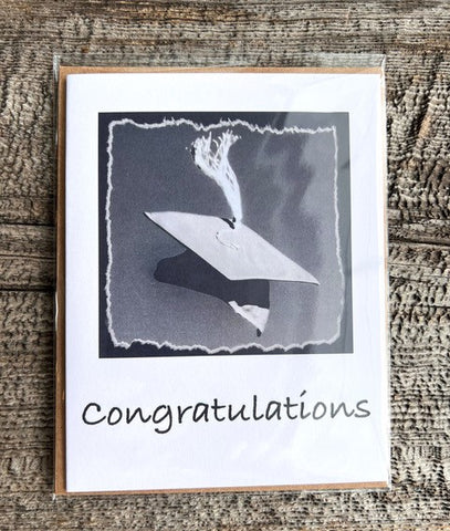 Congratulations " Graduation Cap " Greeting Card