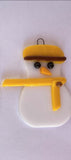 " Team Spirit " Snowman Ornament