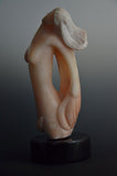 " Morning Stretch " Alabaster Sculpture